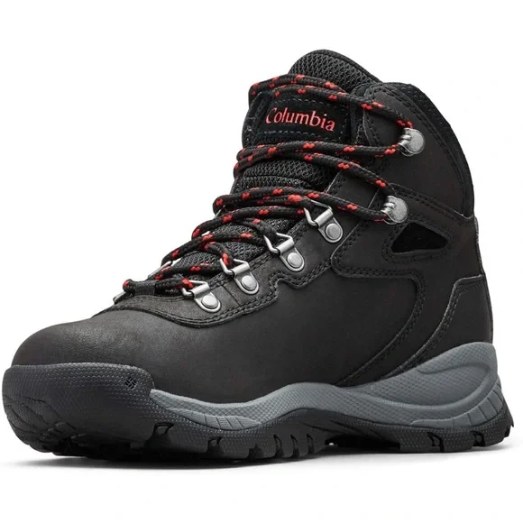 Columbia Black Hiking Boots with Red Accents, regular width, NEW, unworn - Picture 2 of 7